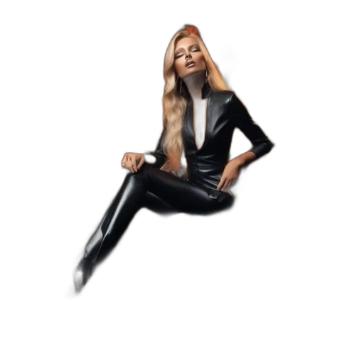 jacket, hair, staff, dress, 3d render, concept art, cartoon, photorealistic transparent PNG cut-out