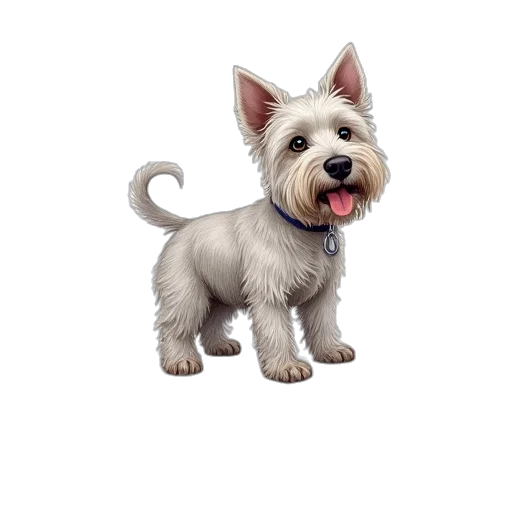 animal, staff, creature, photorealistic transparent PNG cut-out