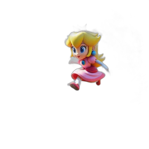 dress, weapon, robot, staff, 3d render, pixel art, concept art, vaporwave transparent PNG cut-out