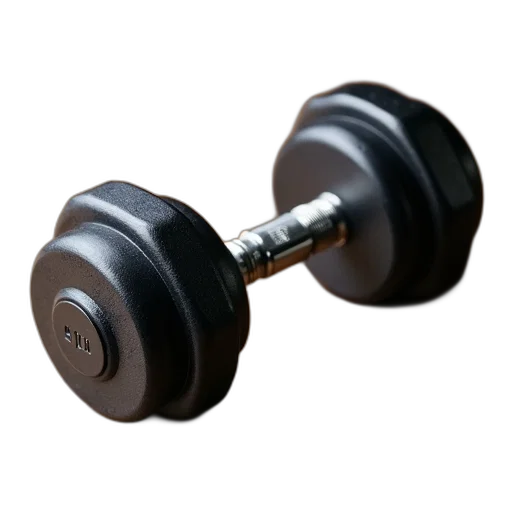 weapon, jewelry, 3d render, dumbbell, placed, wooden, surface, textured transparent PNG cut-out