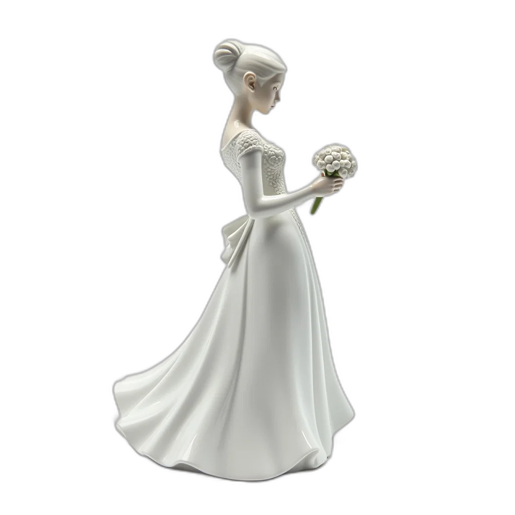 dress, jewelry, crown, staff, 3d render, concept art, fantasy art, photorealistic transparent PNG cut-out