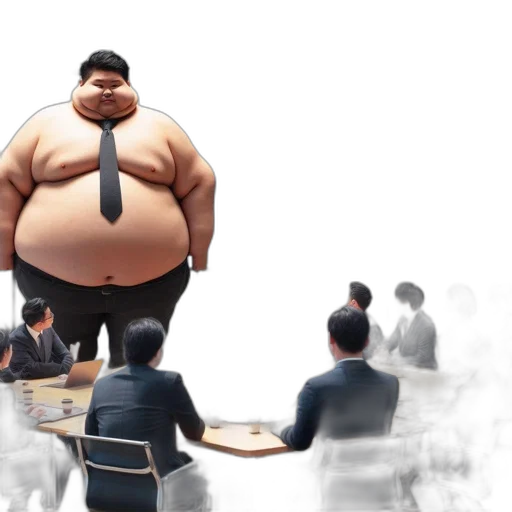 food, staff, concept art, 3d render, cartoon, oversized, figure, dress transparent PNG cut-out
