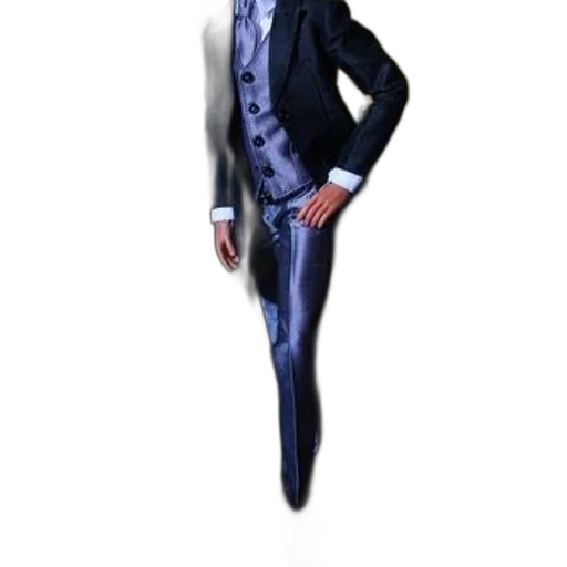 staff, jacket, concept art, 3d render, photorealistic, cartoon, blue, dark transparent PNG cut-out