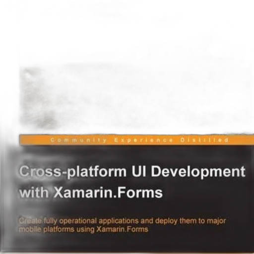 cross-platform, development, xamarin, forms, book, cover, featuring, scenic transparent PNG cut-out