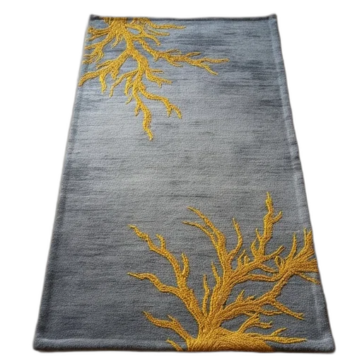 dress, forest, handmade, contemporary, area, rug, grey, velvet transparent PNG cut-out