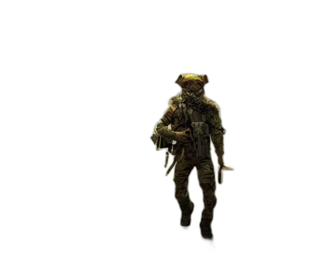 staff, weapon, jacket, creature transparent PNG cut-out
