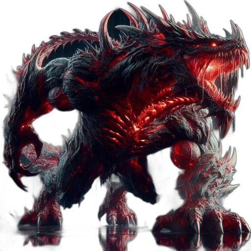 dragon, creature, animal, concept art, fantasy art, 3d render, pixel art, imposing transparent PNG cut-out