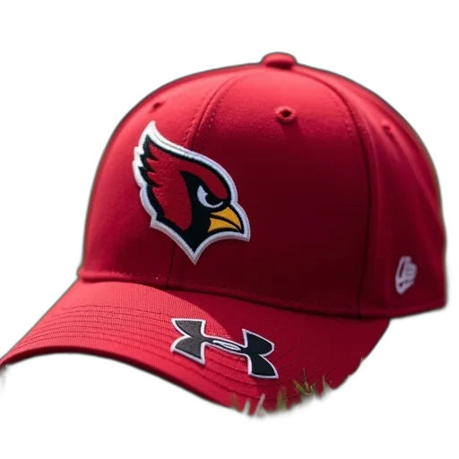 hat, arizona, cardinals, under transparent PNG cut-out
