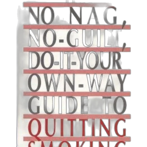 image, book, cover, bold, text, stating, no-nag, no-guilt transparent PNG cut-out