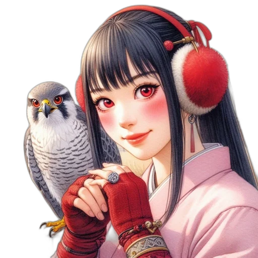 jewelry, staff, animal, face, fantasy art, photorealistic, concept art, anime transparent PNG cut-out