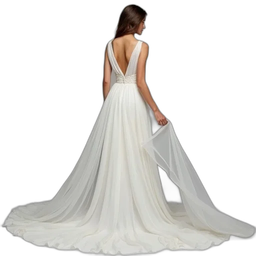 dress, photorealistic, line, princess transparent PNG cut-out