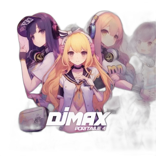 anime, concept art, pixel art, cyberpunk, dark, four, animated, female transparent PNG cut-out