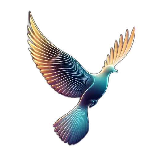vaporwave, 3d render, concept art, fantasy art, pastel, blue, colorful, illuminated transparent PNG cut-out