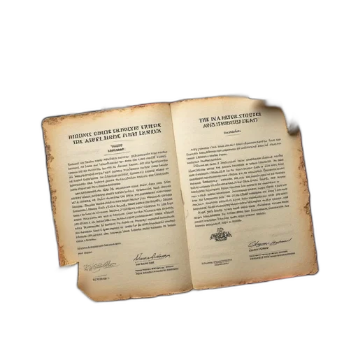 trade, contract, issued, united transparent PNG cut-out