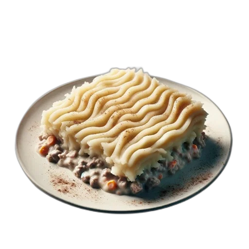 food, hair, crown, 3d render, cottage, pie, wavy-patterned, mashed transparent PNG cut-out