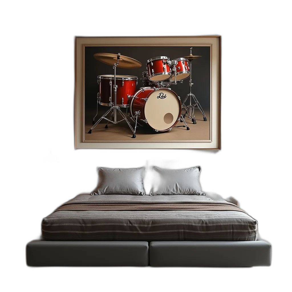 furniture, weapon, photorealistic, 3d render, concept art, dark, red, earth tones transparent PNG cut-out