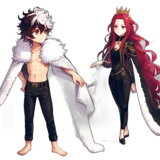 crown, concept art, pixel art, fantasy art, anime, monochrome, dark, red transparent PNG cut-out