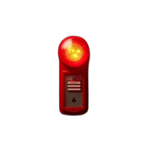 robot, 3d render, photorealistic, red transparent PNG cut-out