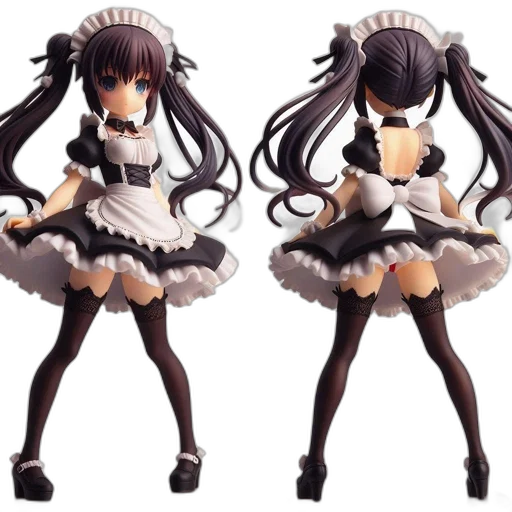 dress, concept art, 3d render, anime, pixel art, monochrome, dark, illustration transparent PNG cut-out