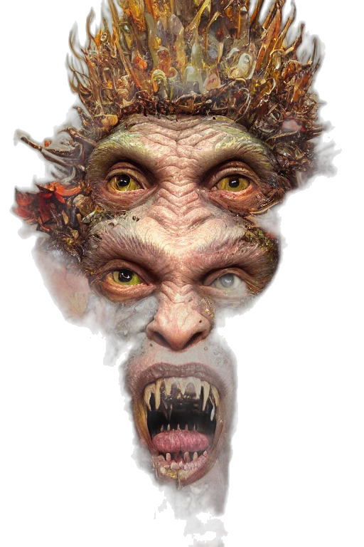 mask, face, creature, animal transparent PNG cut-out