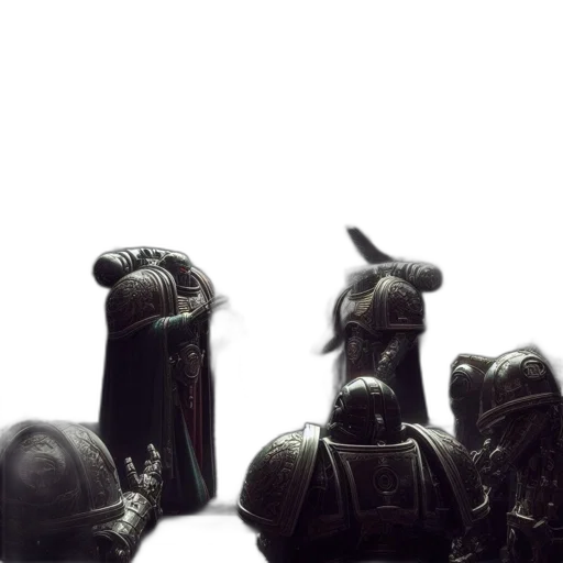 sword, crown, weapon, mask, concept art, fantasy art, photorealistic, 3d render transparent PNG cut-out