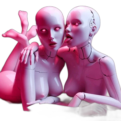 mask, robot, jewelry, face, concept art, 3d render, vaporwave, photorealistic transparent PNG cut-out