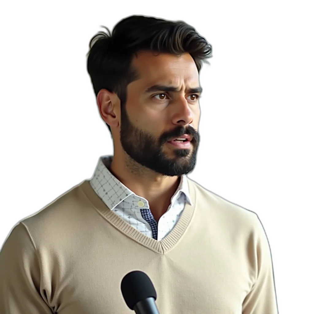 jacket, man, beard, mustache, wearing, white, shirt, pattern transparent PNG cut-out