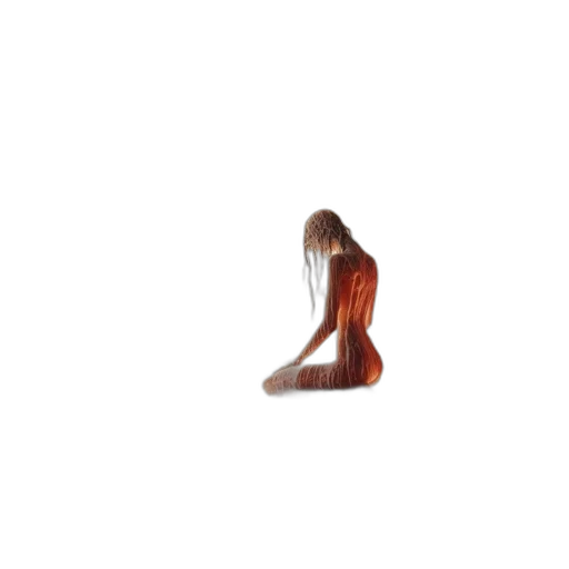 hair, dress, creature, shoes, 3d render, concept art, photorealistic, pixel art transparent PNG cut-out