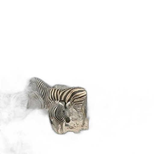 animal, creature, dragon, mask, concept art, photorealistic, 3d render, fog transparent PNG cut-out