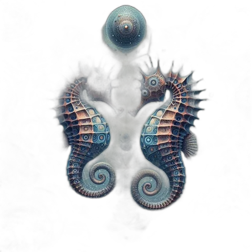 creature, hair, animal, jewelry, concept art, fantasy art, 3d render, photorealistic transparent PNG cut-out