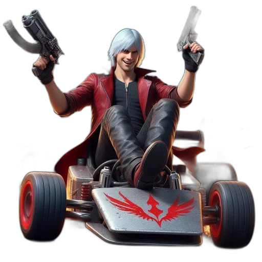 weapon, car, concept art, 3d render, cyberpunk, individual, white, hair transparent PNG cut-out