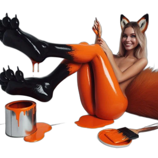 creature, animal, furniture, concept art, anthropomorphic, woman, long, blonde transparent PNG cut-out