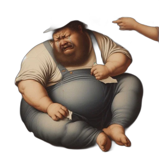 creature, food, animal, face, concept art, photorealistic, 3d render, fantasy art transparent PNG cut-out