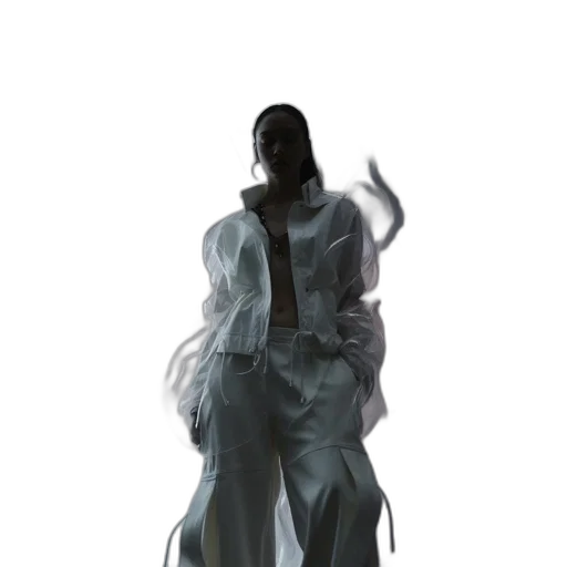 dress, jacket, creature, staff, concept art, 3d render, photorealistic, fantasy art transparent PNG cut-out