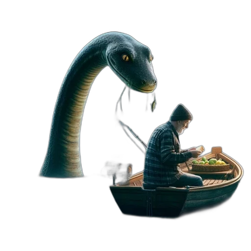 creature, dragon, food, animal, concept art, 3d render, fantasy art, photorealistic transparent PNG cut-out