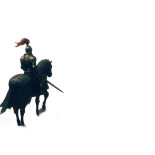crown, hat, animal, sword, concept art, 3d render, fantasy art, pixel art transparent PNG cut-out