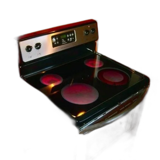 jewelry, 3d render, photorealistic, concept art, red, dark, black, stove transparent PNG cut-out