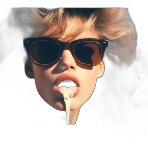 mask, face, jacket, vaporwave, 3d render, photorealistic, cartoon, outdoor transparent PNG cut-out