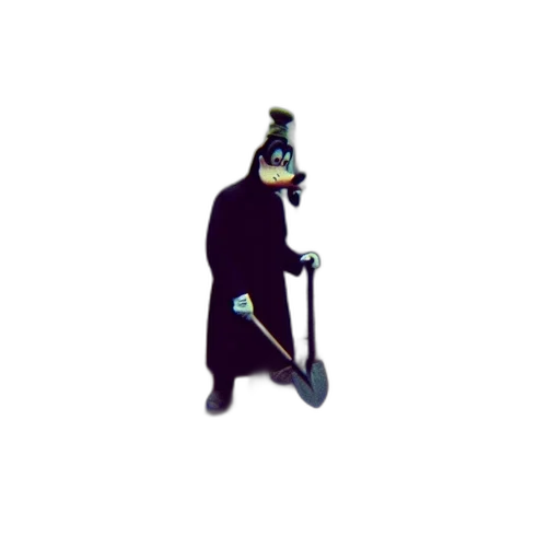 staff, robot, mask, animal, pixel art, concept art, 3d render, cartoon transparent PNG cut-out