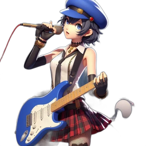 weapon, hat, staff, dress, anime, cartoon, concept art, pixel art transparent PNG cut-out