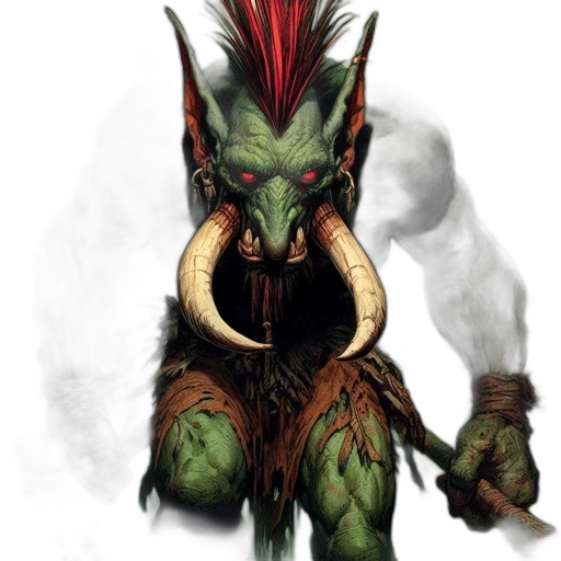 dragon, mask, creature, staff, concept art, fantasy art, comic book art, pixel art transparent PNG cut-out