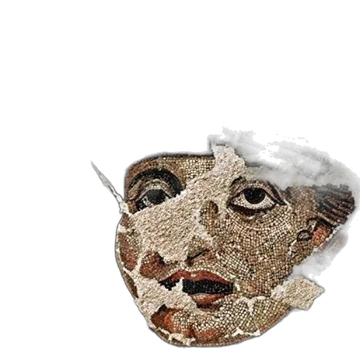 mask, face, hat, crown, 3d render, photorealistic, concept art, outer space transparent PNG cut-out