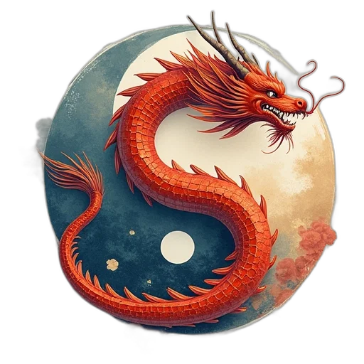 dragon, fantasy art, concept art, photorealistic transparent PNG cut-out