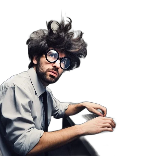 hair, staff, hat, face, photorealistic, concept art, cartoon, 3d render transparent PNG cut-out