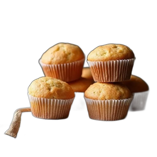 food, crown, 3d render, photorealistic transparent PNG cut-out