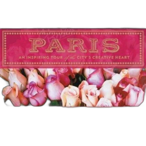 paris, inspiring, tour, city, creative, heart, book, cover transparent PNG cut-out