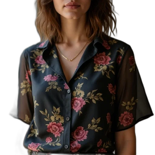 dress, jacket, staff, face transparent PNG cut-out