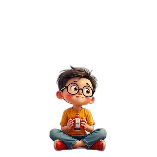 food, concept art, 3d render, cartoon, pixel art, colorful, children, book transparent PNG cut-out