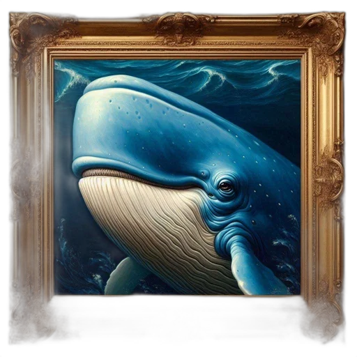 animal, creature, face, hat, concept art, photorealistic, fantasy art, oil painting transparent PNG cut-out