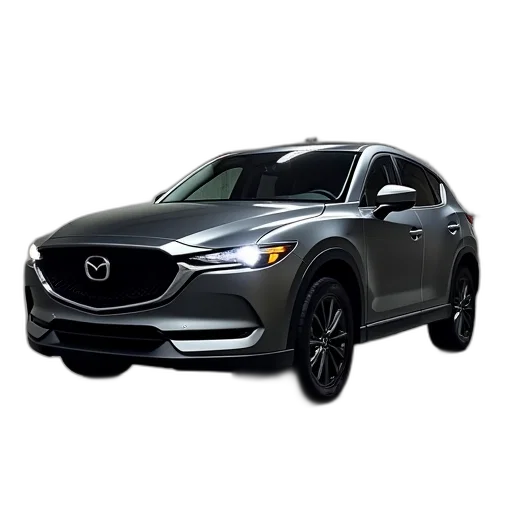 car, 3d render, grey, mazda transparent PNG cut-out